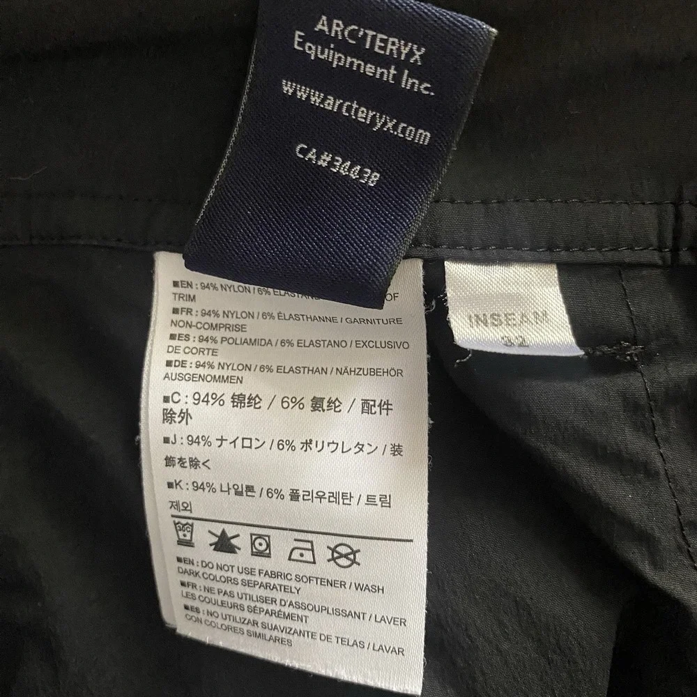 Arc'teryx Hiking Cargo Pants Mens 36 X 30 Rampart Outdoor Hiking - Picture 11 of 11